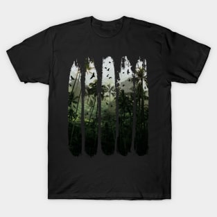 Palm Trees and Tropical Forest T-Shirt